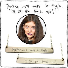 LORDE GOLD NECKLACE
