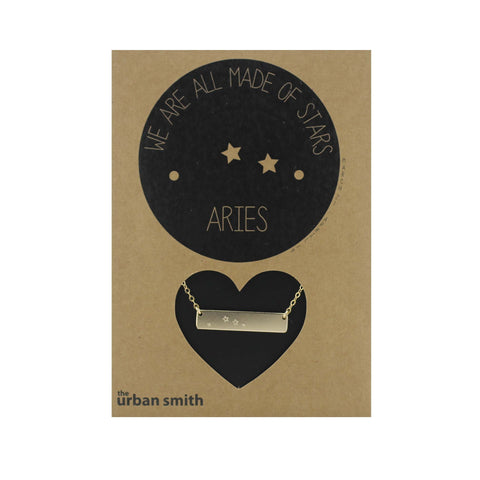 WE ARE ALL MADE OF STARS CONSTELLATION NECKLACE - ARIES