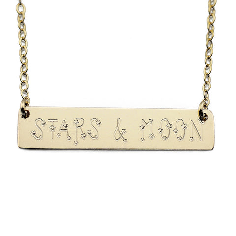 Your Name Written In The Stars Necklace