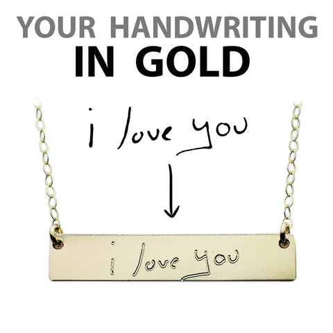 HANDWRITING JEWELRY