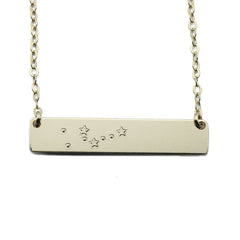 Constellation Nameplate Necklace