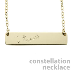 Constellation Nameplate Necklace