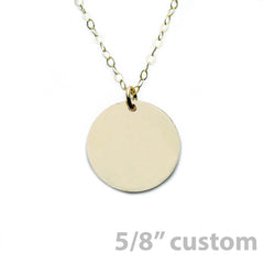 Custom Handwriting Multi Disc Necklace