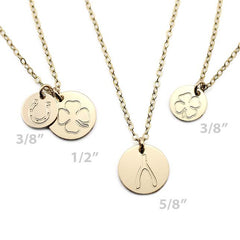 CUTE GOLD CHARM NECKLACE