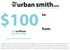 The Urban Smith Gift Certificate