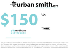 The Urban Smith Gift Certificate