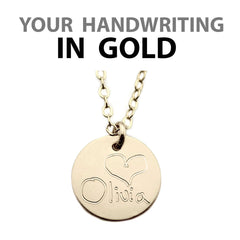 GOLD HANDWRITING DISC