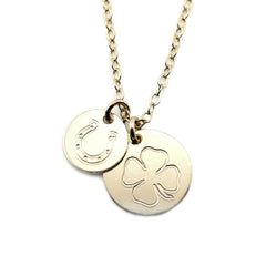 GOLD MULTI CHARM NECKLACE