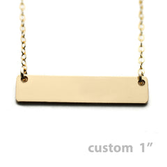 The Nameplate Necklace