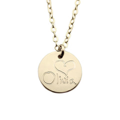 Custom Handwriting Multi Disc Necklace