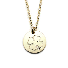 Custom Charm Disc Necklace