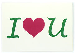 GREETING CARD - I ♥ YOU