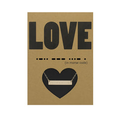 MORSE CODE - LOVE