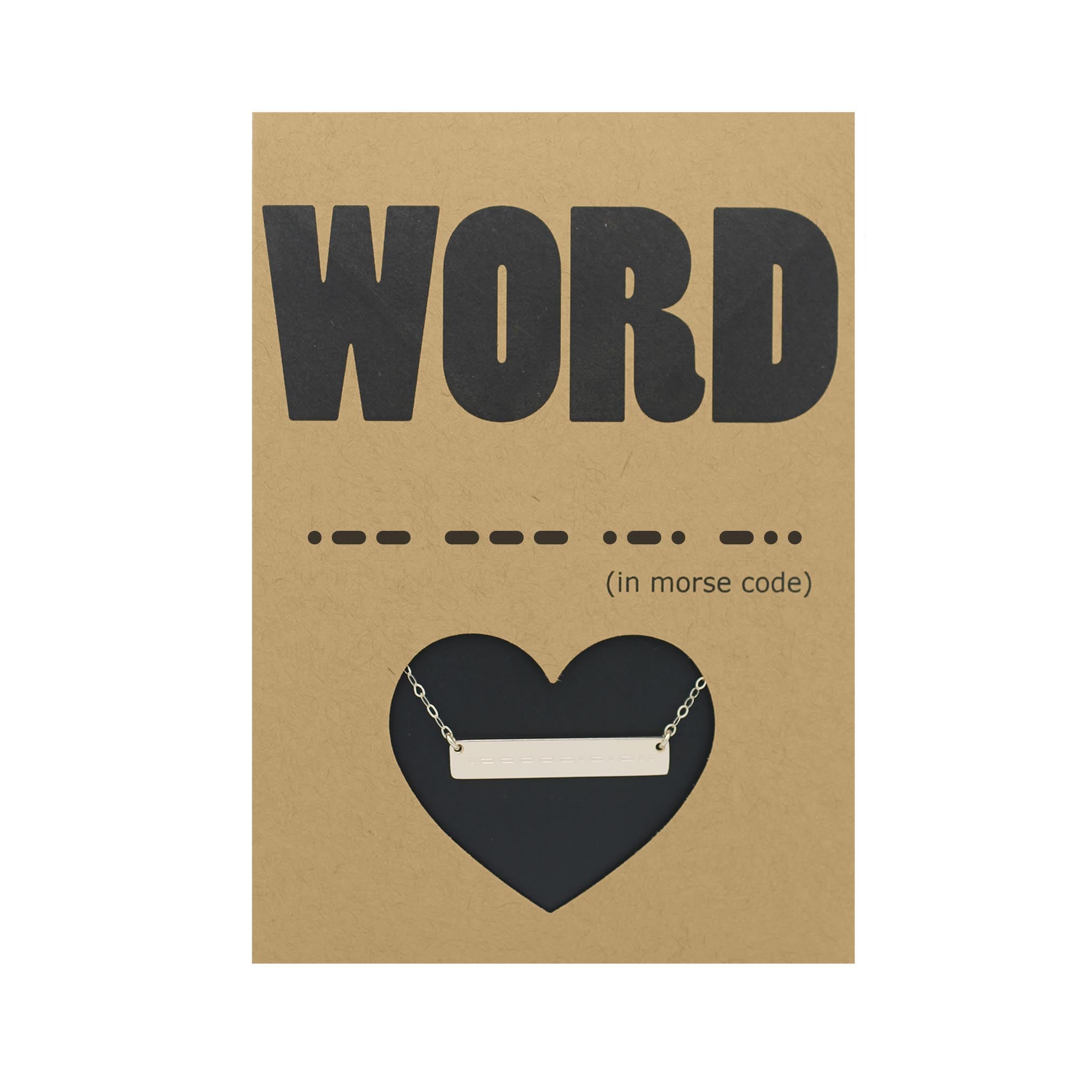 MORSE CODE - WORD – The Urban Smith