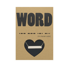 MORSE CODE - WORD