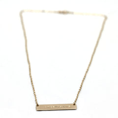 The Name Plate Necklace Sweetie Pie