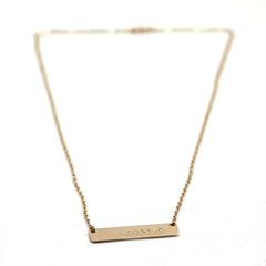 The Name Plate Necklace Darling
