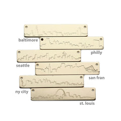 Skyline Nameplate Necklace