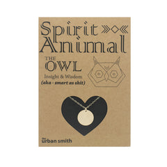 Wholesale - Spirit Animal Necklace - The Owl