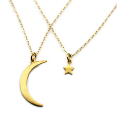 STARS AND MOON NECKLACE