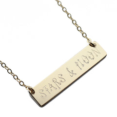 Your Name Written In The Stars Necklace