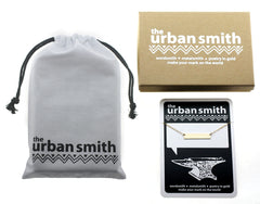 The Name Plate Necklace Vaxed & Waxed
