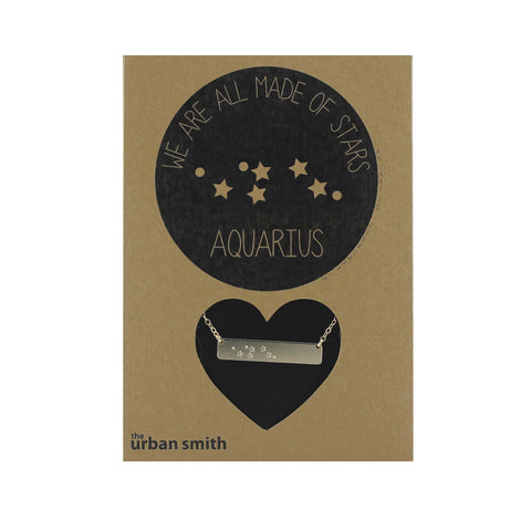WE ARE ALL MADE OF STARS CONSTELLATION NECKLACE - AQUARIUS