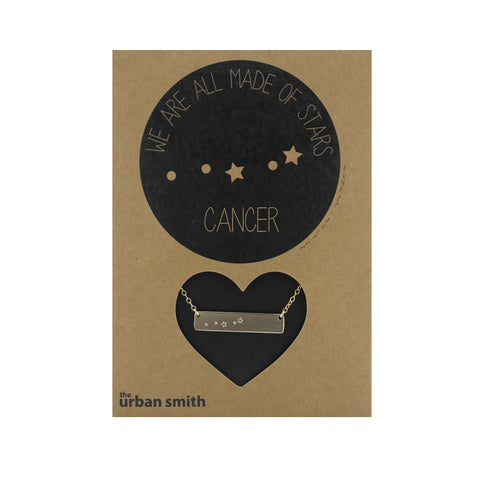 WE ARE ALL MADE OF STARS CONSTELLATION NECKLACE  - CANCER