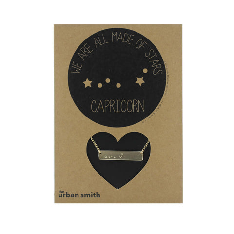 WE ARE ALL MADE OF STARS CONSTELLATION NECKLACE - CAPRICORN