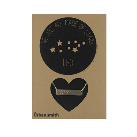 WE ARE ALL MADE OF STARS CONSTELLATION NECKLACE - LEO