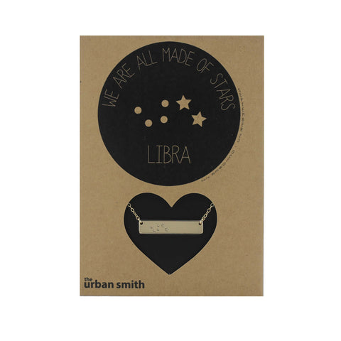WE ARE ALL MADE OF STARS CONSTELLATION NECKLACE - LIBRA