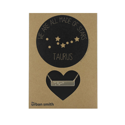 WE ARE ALL MADE OF STARS CONSTELLATION NECKLACE - TAURUS