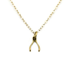 Wishbone Necklace Little Wishes