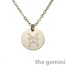 ZODIAC NECKLACE GEMINI